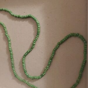 Necklace Womens Beaded Blue Green Turquoise Color Single Or Double Stranded